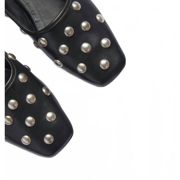 NEW FREDA SALVADOR women's jessie ballet flat shoes in black - Picture 4 of 4